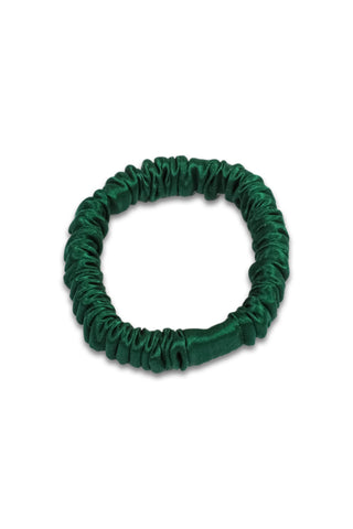 Yeşil Anabel Saf Büzgülü İnce Toka