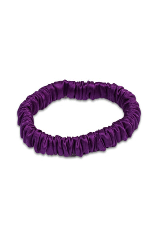 Mor Anabel Saf Büzgülü İnce Toka