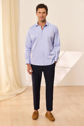 Mavi & More Pamuk Uzun Kollu Erkek Gömlek Silk and Cashmere