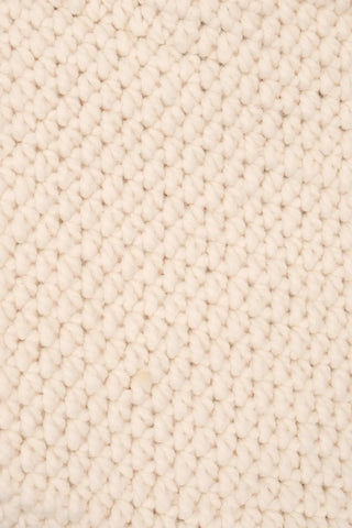 Ekru Nancy Saf Yün Kadn Çanta Silk and Cashmere