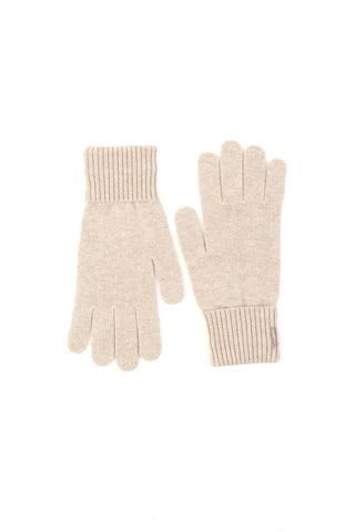 Kum Beji Kamir Yün Basic Ribana Erkek Eldiven Silk and Cashmere