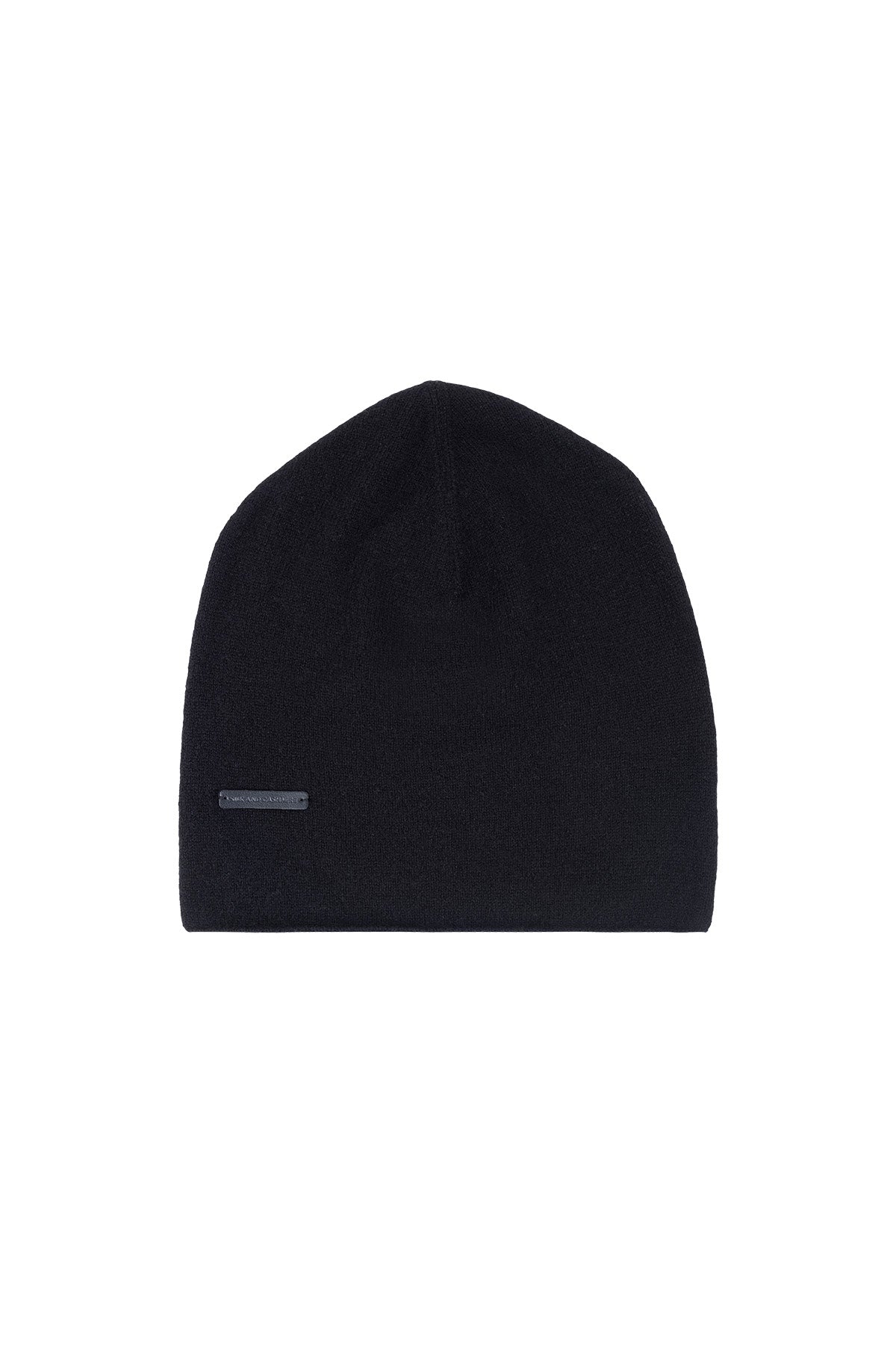 Siyah Hannover Saf Kaşmir Bere