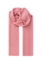 Gül Kurusu Larissa Saf Kaşmir Şal 100x230 cm