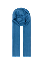 Galaksi Mavisi Larissa Saf Kaşmir Şal 100x230 cm