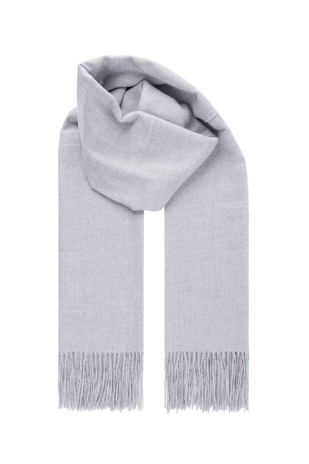 Açık Gri Clementine Şal 70x200 cm