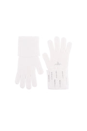 Ekru Lucia Taşlı Eldiven