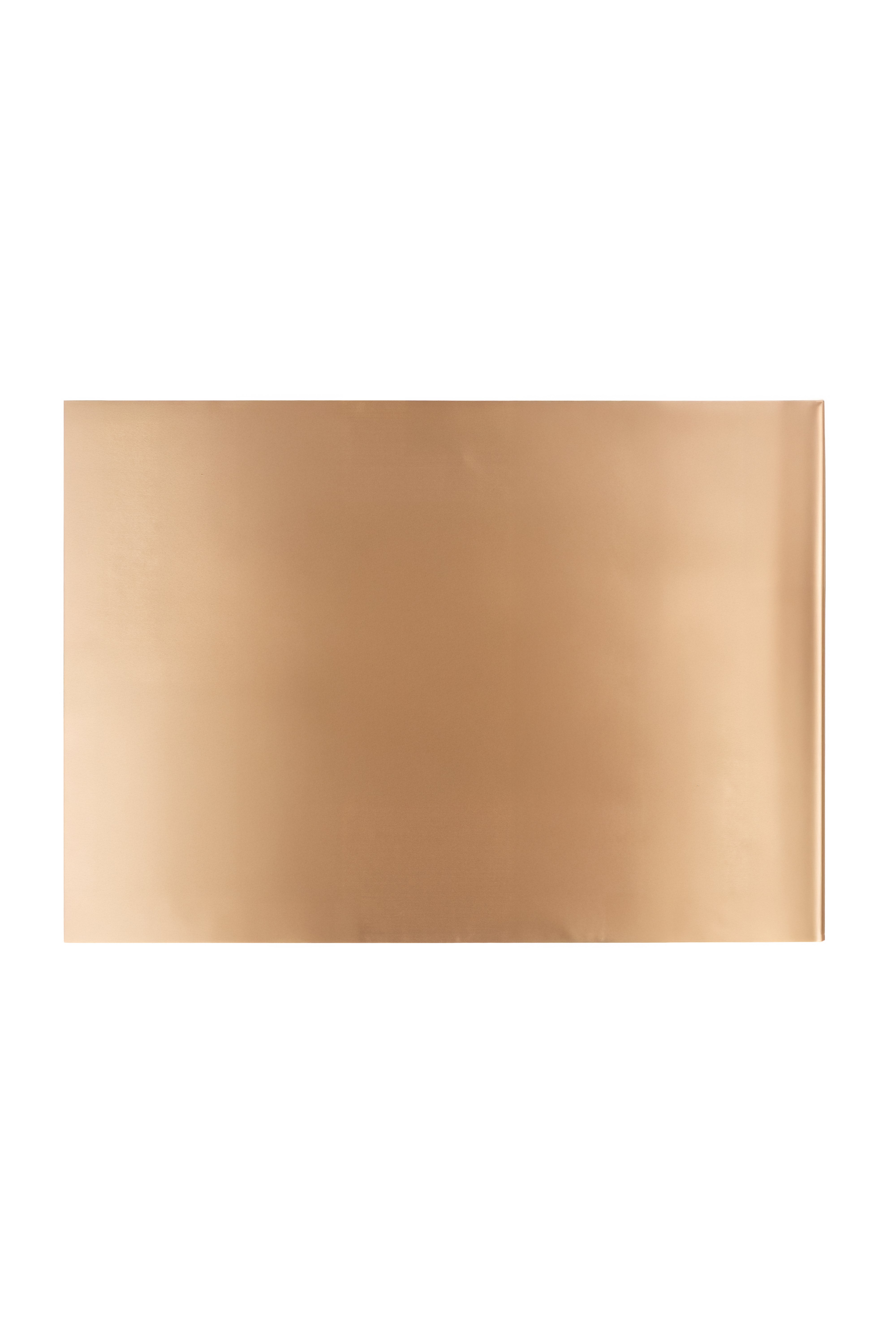 Koyu Bej Saf İpek 50x70 cm. Yastık Kılıfı