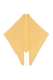 Sarı Rose Saf Kaşmir Fular Bandana 115x45x45 cm