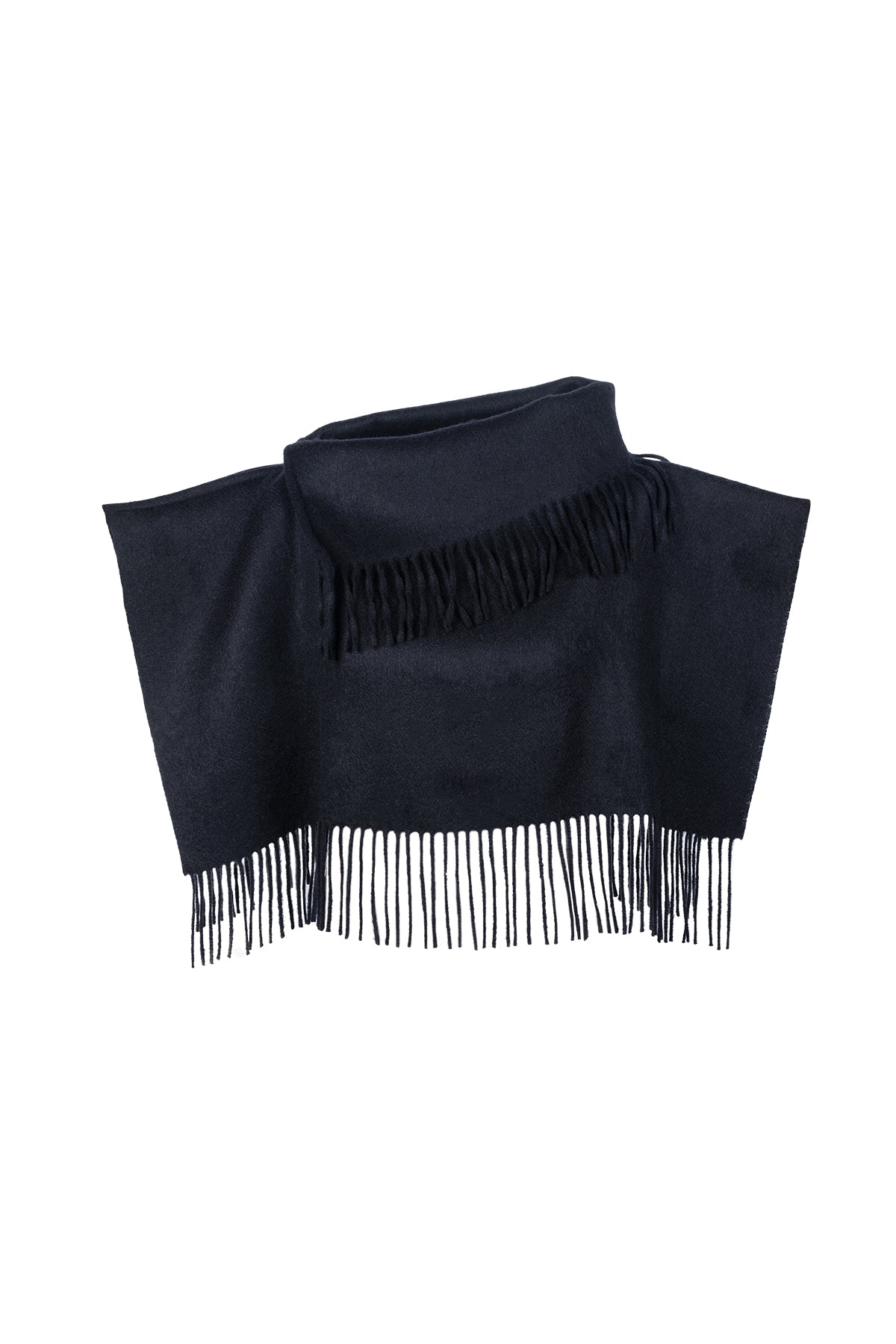 Siyah Laura Küçük Pelerin 64x34 cm