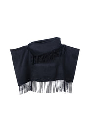 Siyah Laura Küçük Pelerin 64x34 cm