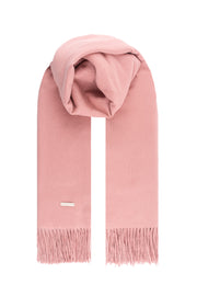 Gül Kurusu Saf Kaşmir Battaniye / Şal 127x165 cm