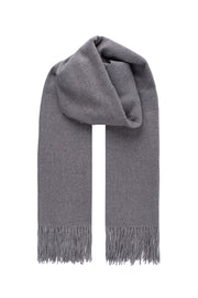 Orta Gri Melanj Clementine Şal 70x200 cm