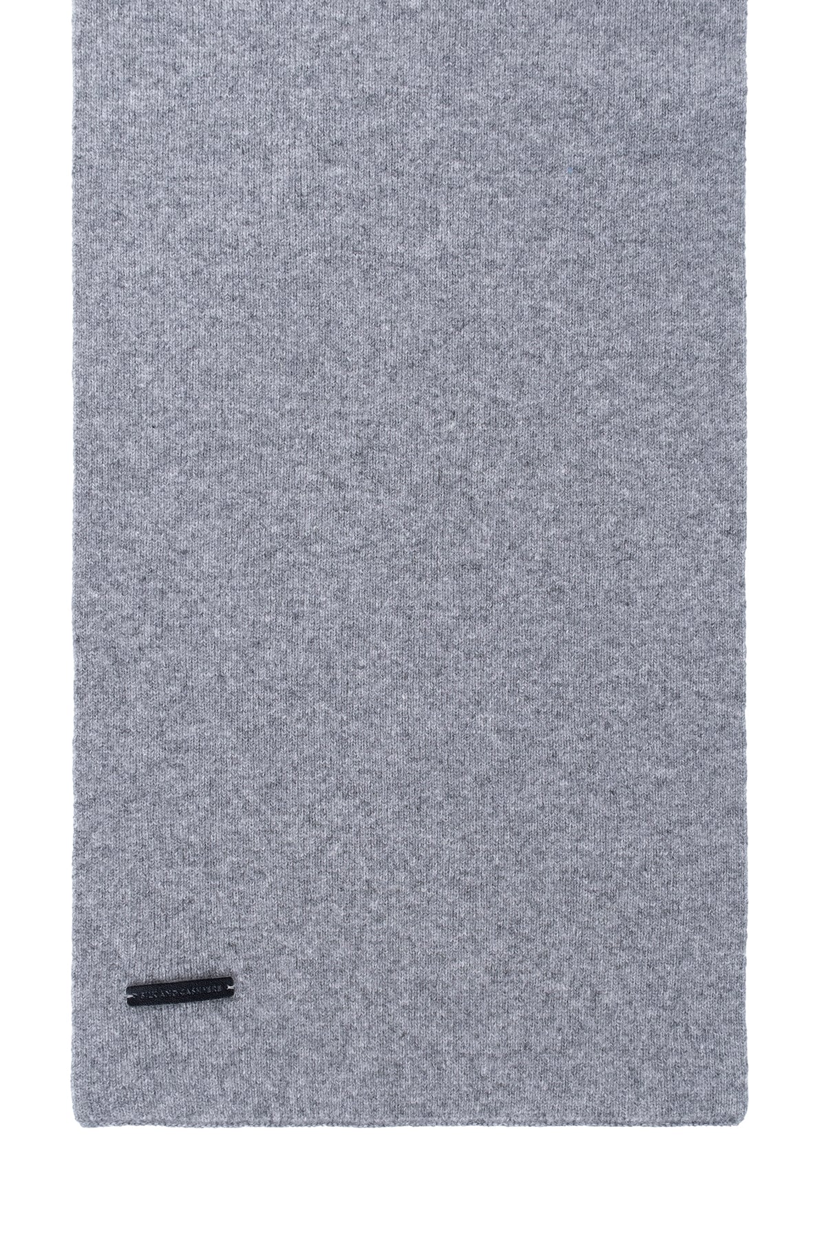 Gri Melanj Hannover Saf Kaşmir Atkı