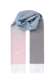 Gül Kurusu Patrick Saf Kaşmir Degrade Atkı 170x35 cm