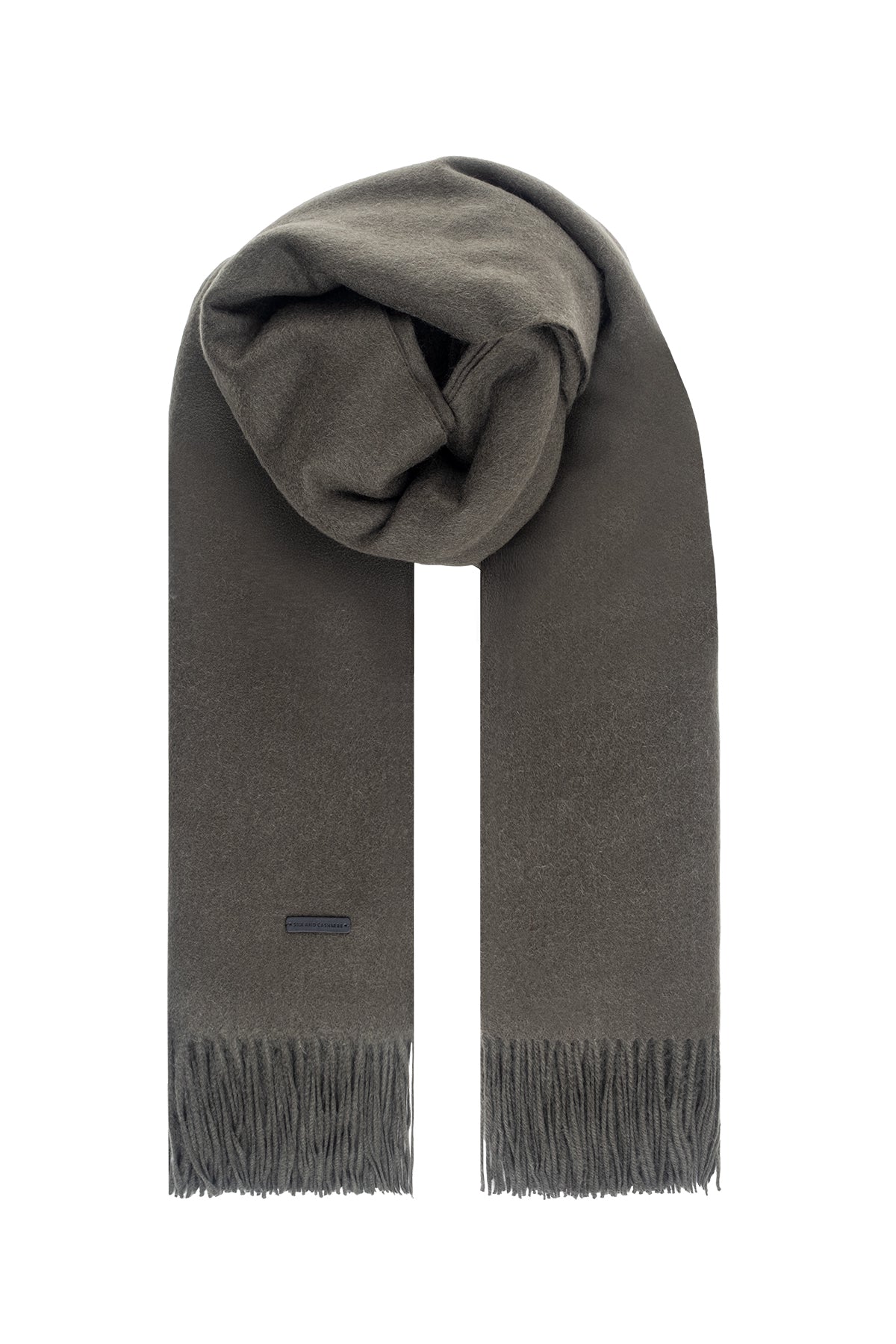 Yeşil Saf Kaşmir Battaniye / Şal 127x165 cm