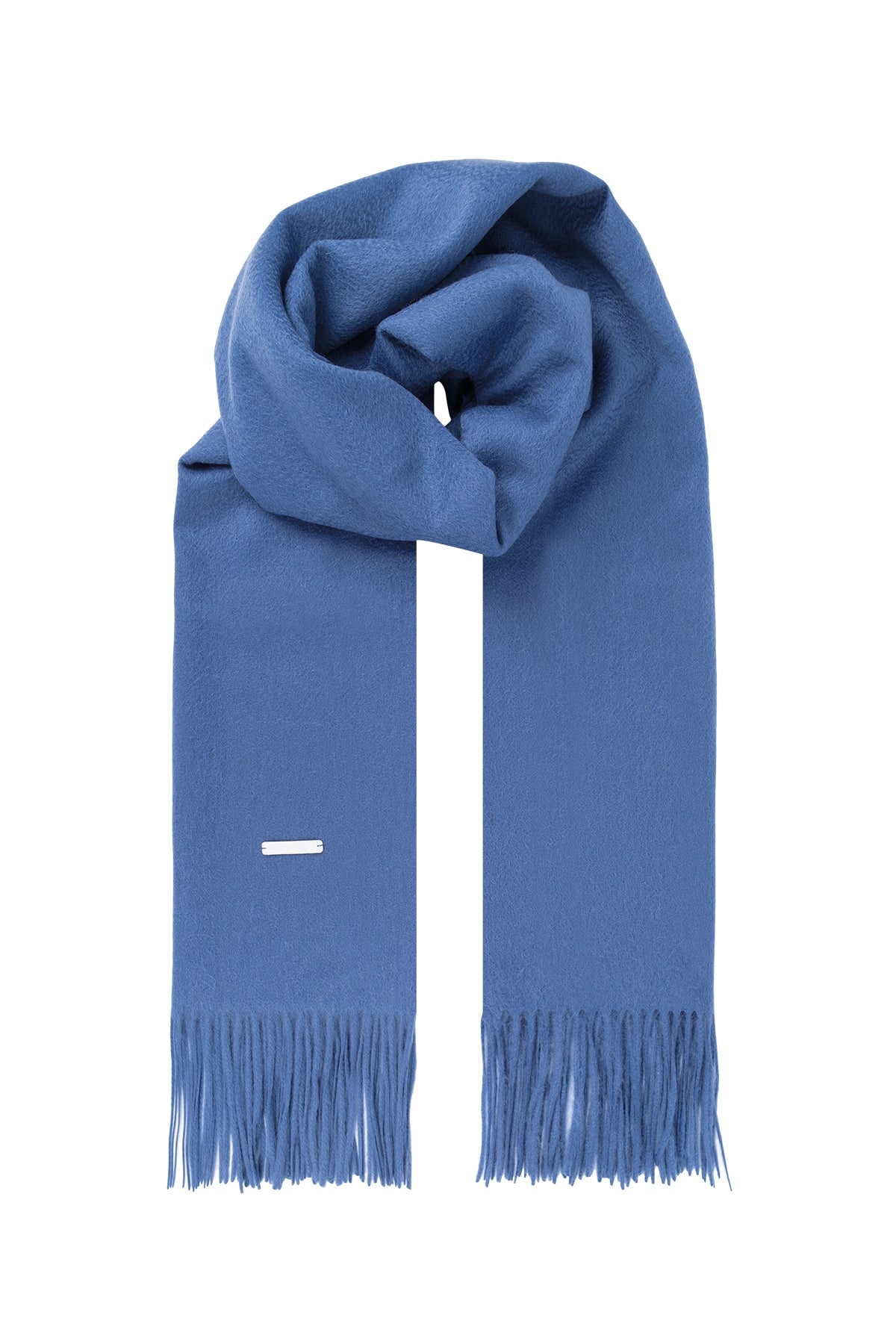 Mavi Rose Saf Kaşmir Şal 180x60