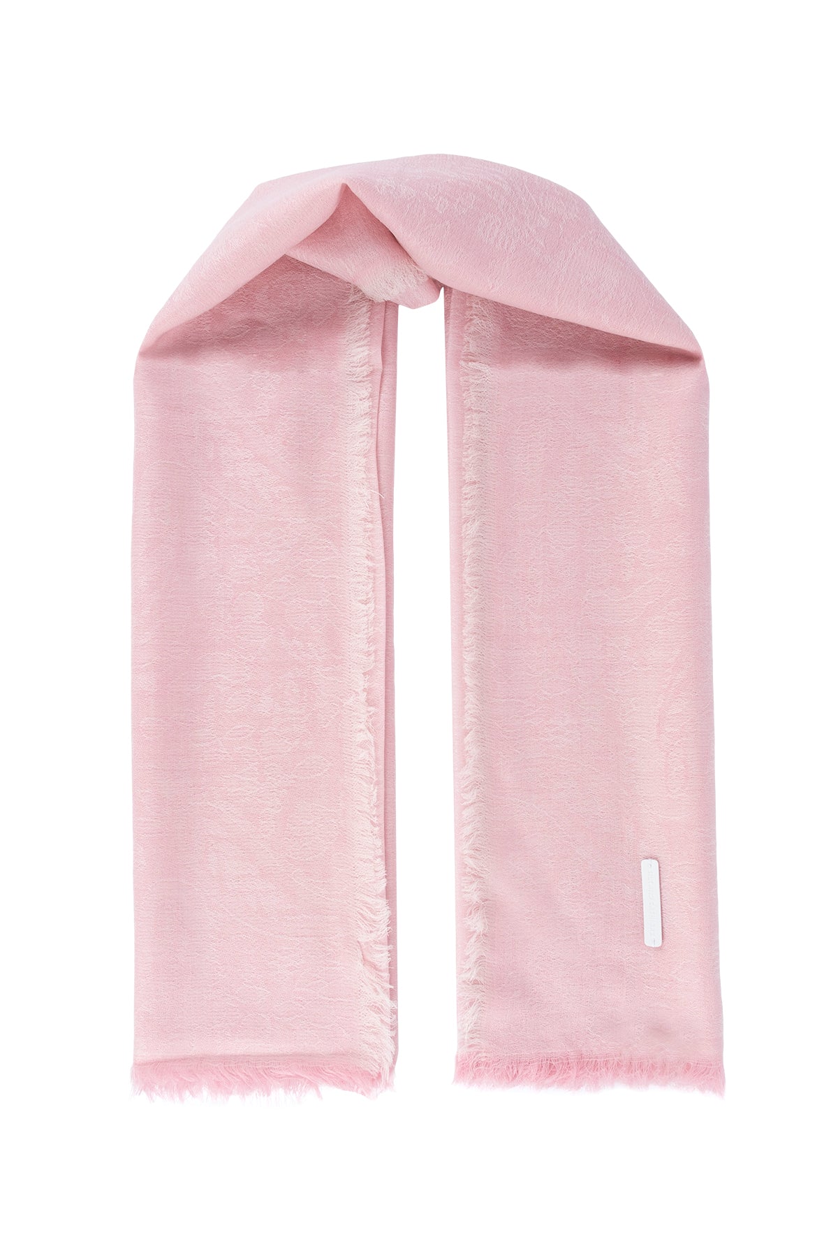 Gül Kurusu Şal Desenli Şal 100x100 cm