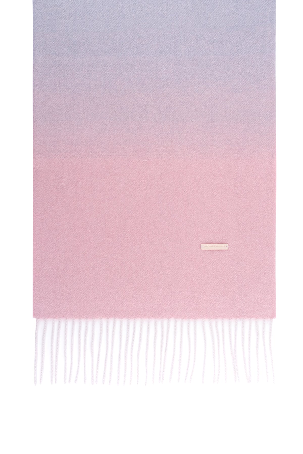 Gül Kurusu Patrick Saf Kaşmir Degrade Atkı 170x35 cm