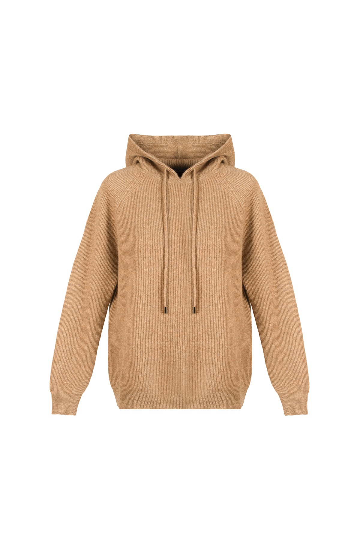 Camel Alexia Saf Kaşmir Ribana Kapüşonlu