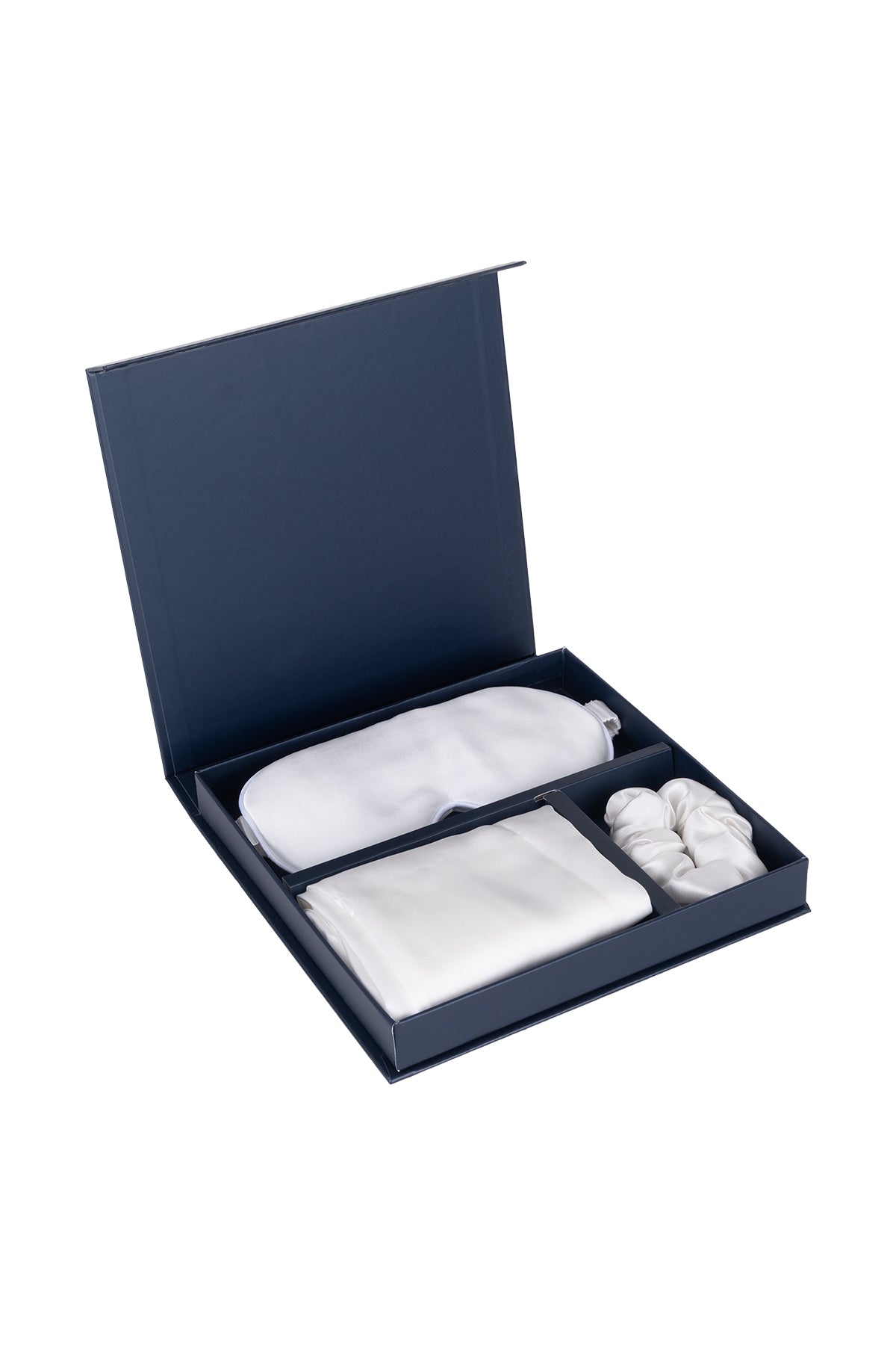 Beyaz Anabel Saf İpek Seyahat Seti