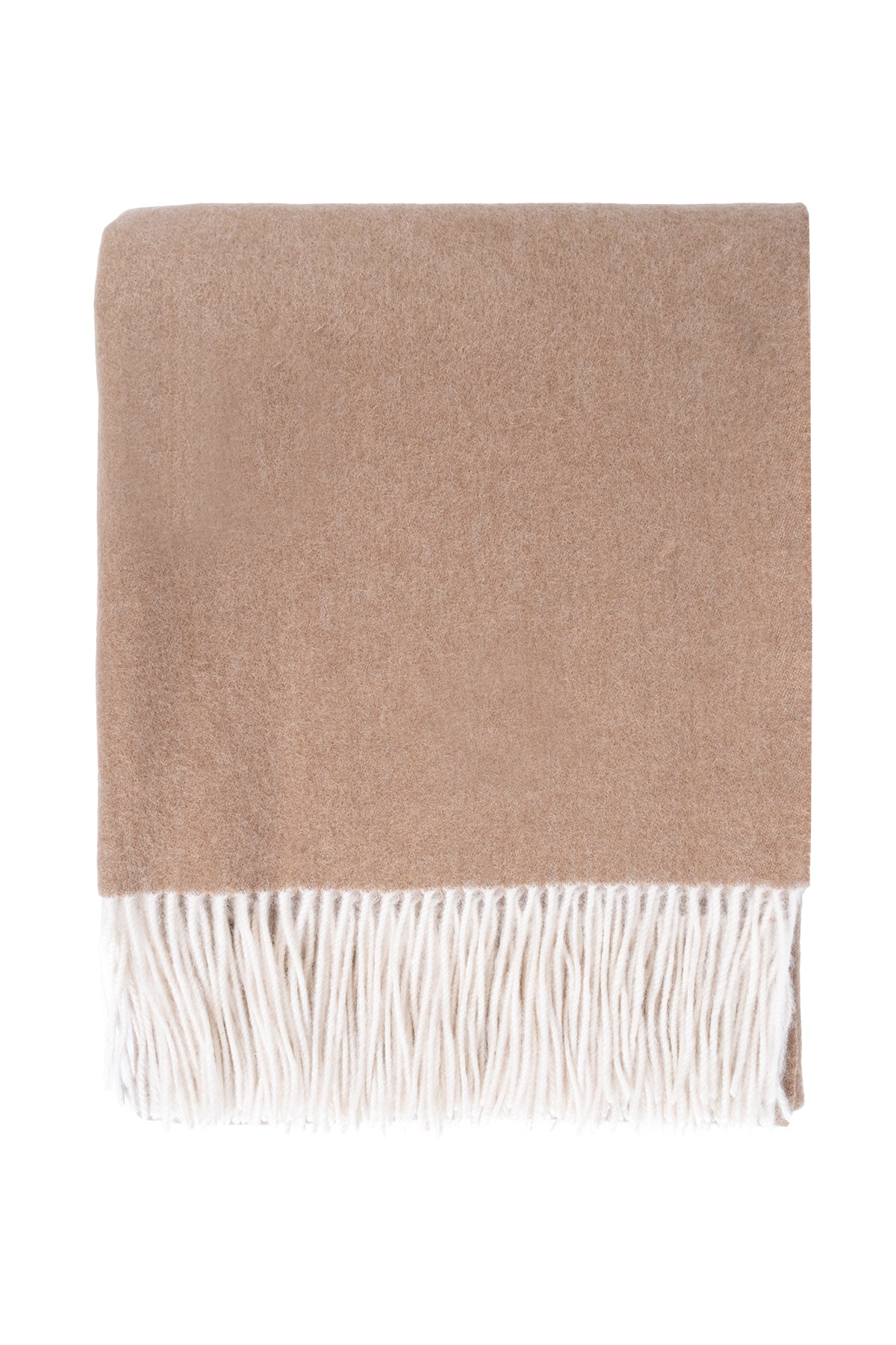 Vizon Saf Kaşmir Battaniye127cm*153cm+10cm*2cm