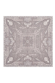 Gri Lena Saf İpek Eşarp 70x70 cm