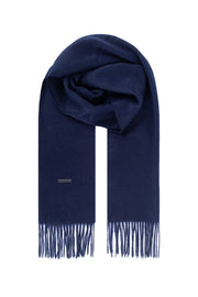 Lacivert Patrick Saf Kaşmir Atkı 35x170 cm