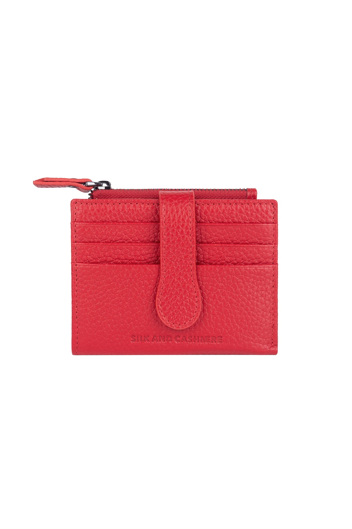 Kırmızı Deri Cüzdan