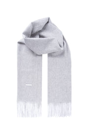 Açık Gri Patrick Saf Kaşmir Atkı 35x170 cm