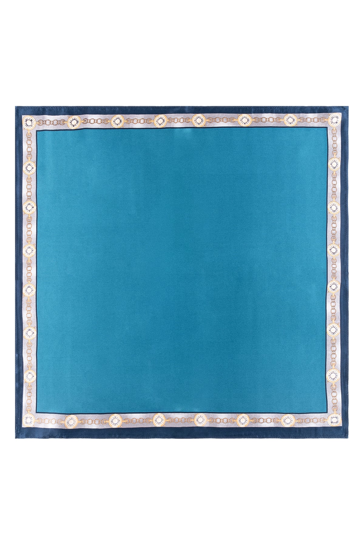 Tavuskuşu Laila Saf İpek Kare Eşarp 50x50 cm