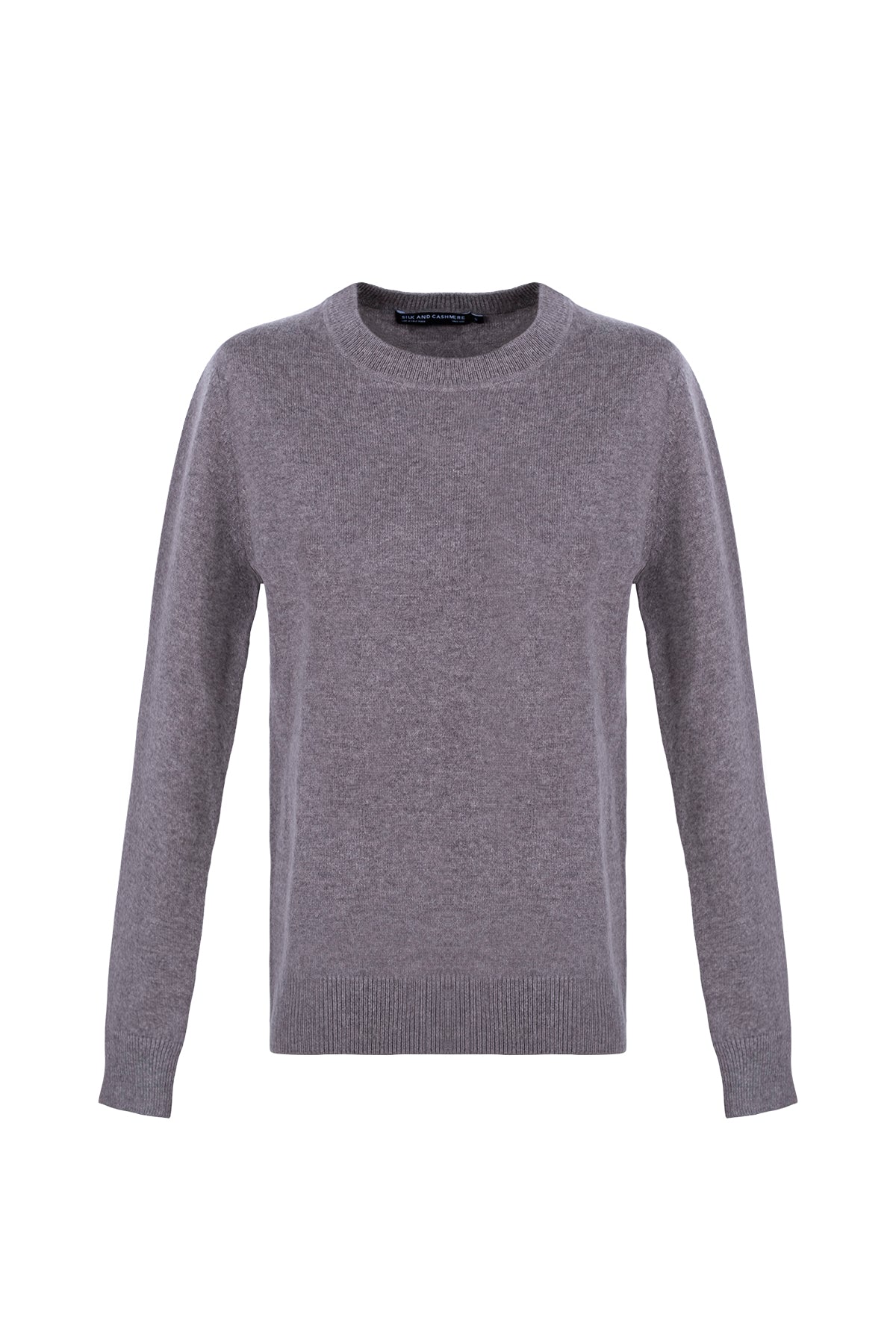 Vizon Agata Saf Kaşmir Bisiklet Yaka Kazak