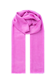 Lila Larissa Saf Kaşmir Şal 100x230 cm