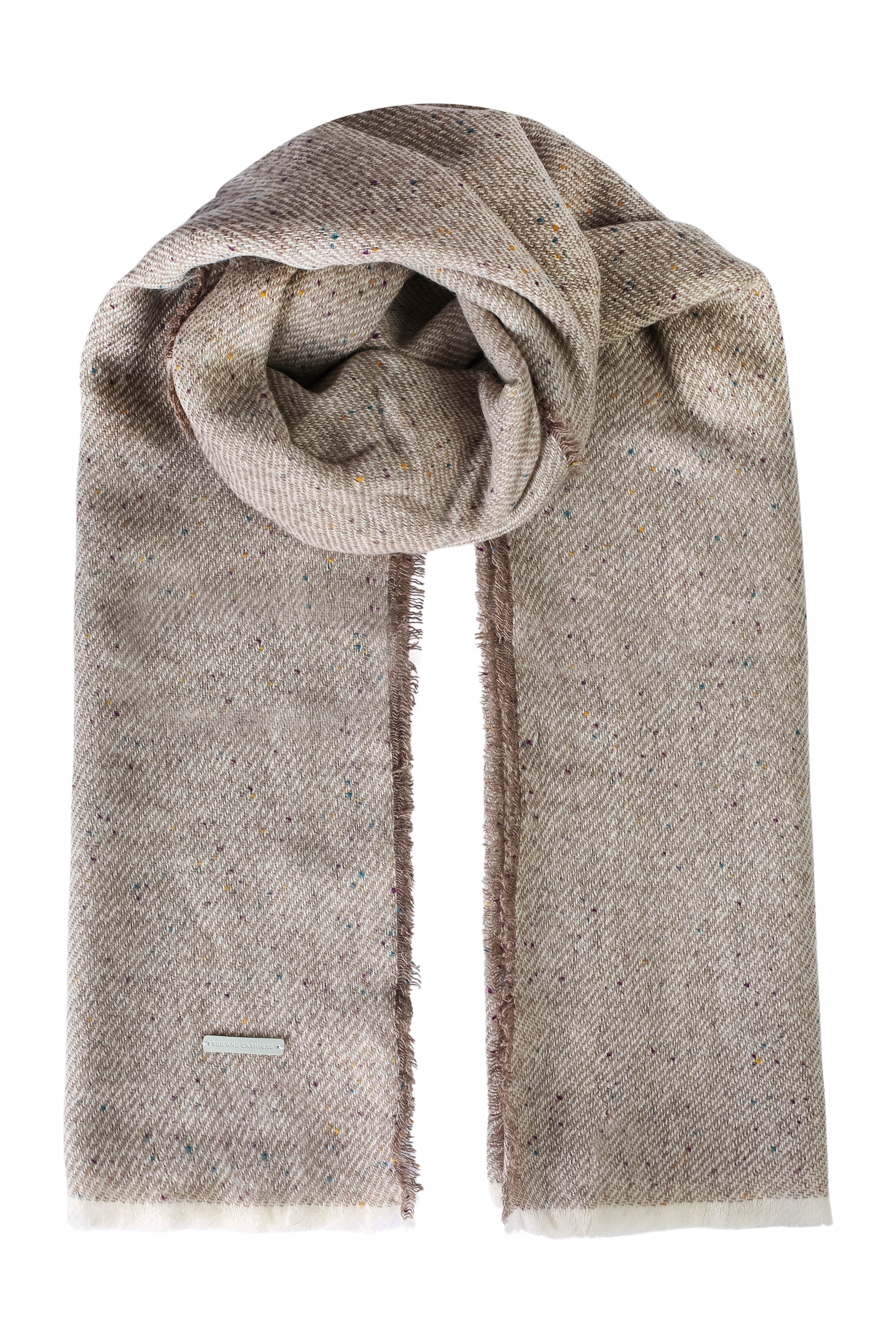 Vizon Yün Nopeli Şal 70x190 cm