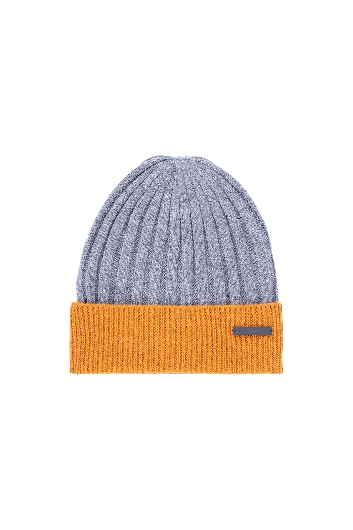 Gri Stockholm Çift Renkli Bere