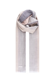 Pembe Sophie Saf Kaşmir Renkli Şal 90x180 cm