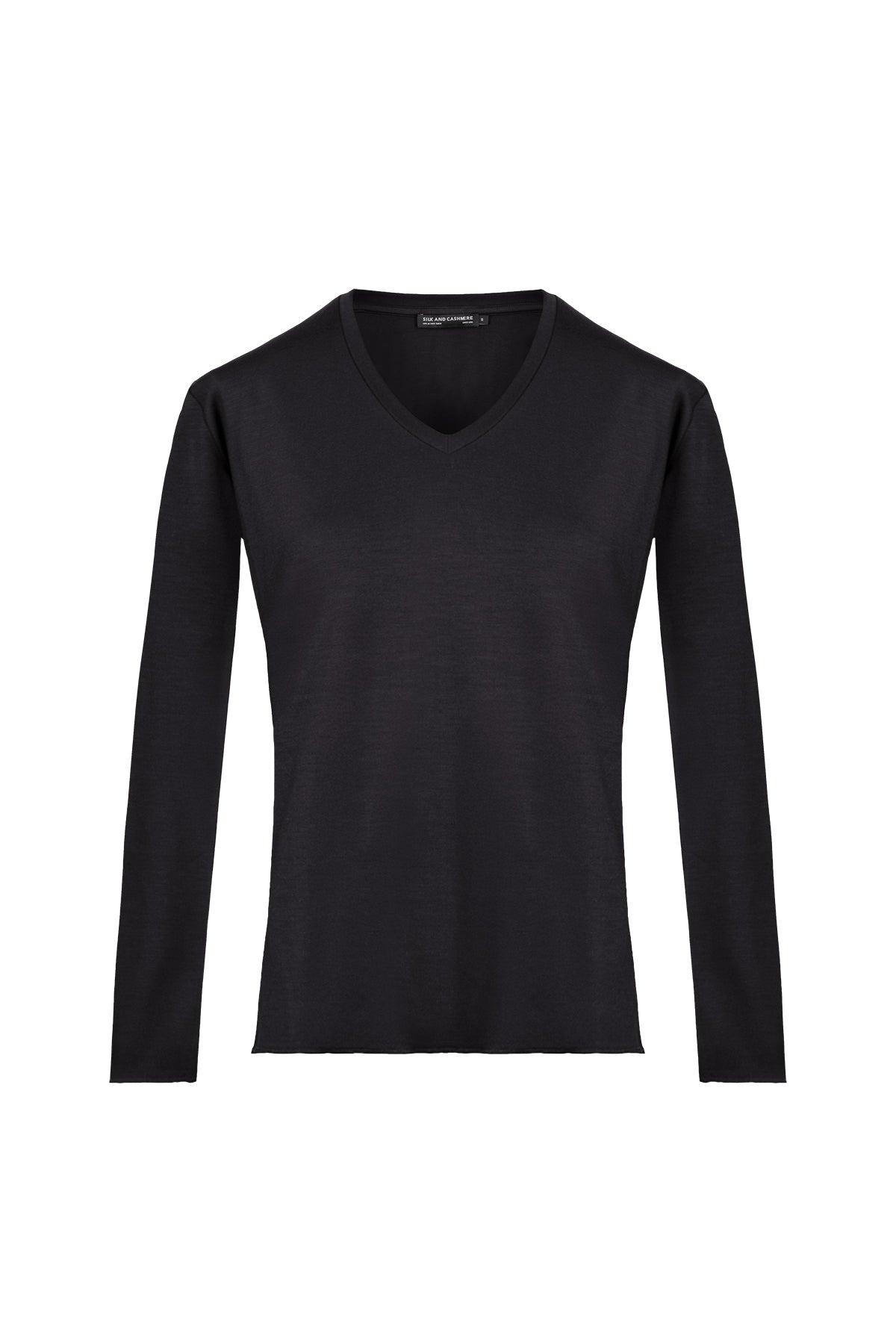 Siyah Ultralight V Yaka Üst