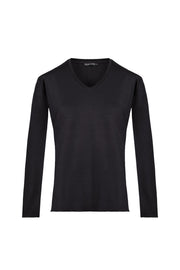 Siyah Ultralight V Yaka Üst