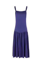 Mor Nature İpek Elbise-Limited Edition