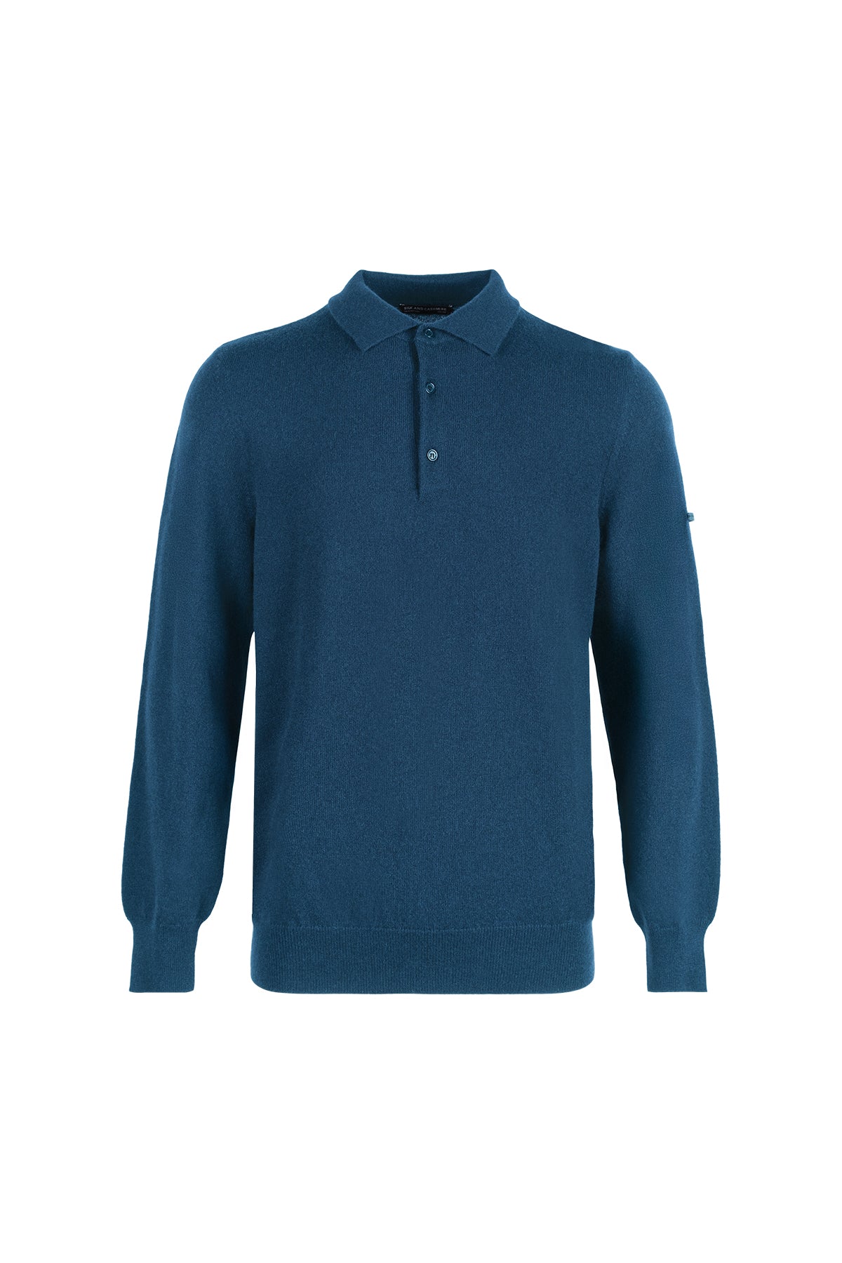 Tavuskuşu Saf Kaşmir Erkek Polo Kazak