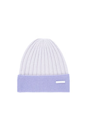 Beyaz Stockholm Çift Renkli Bere