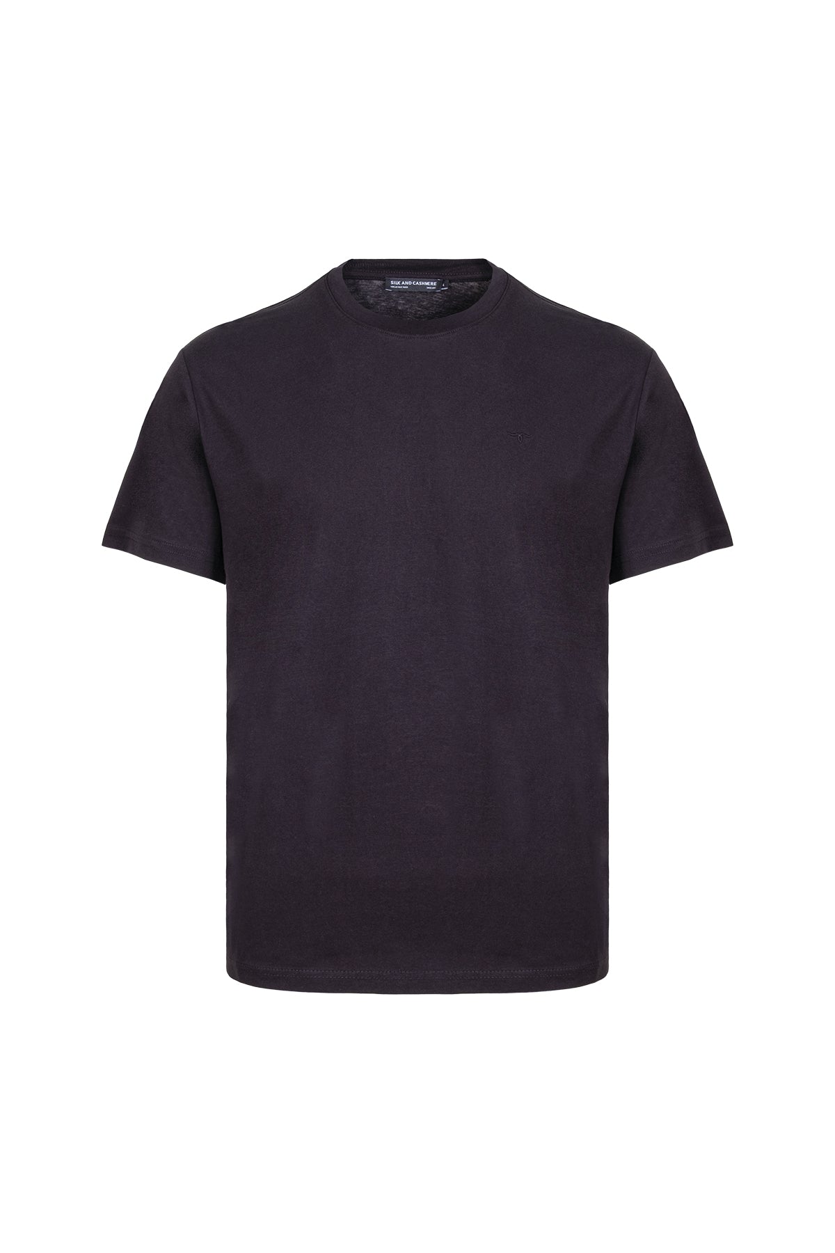 Siyah Lucas Yuvarlak Yaka T-Shirt