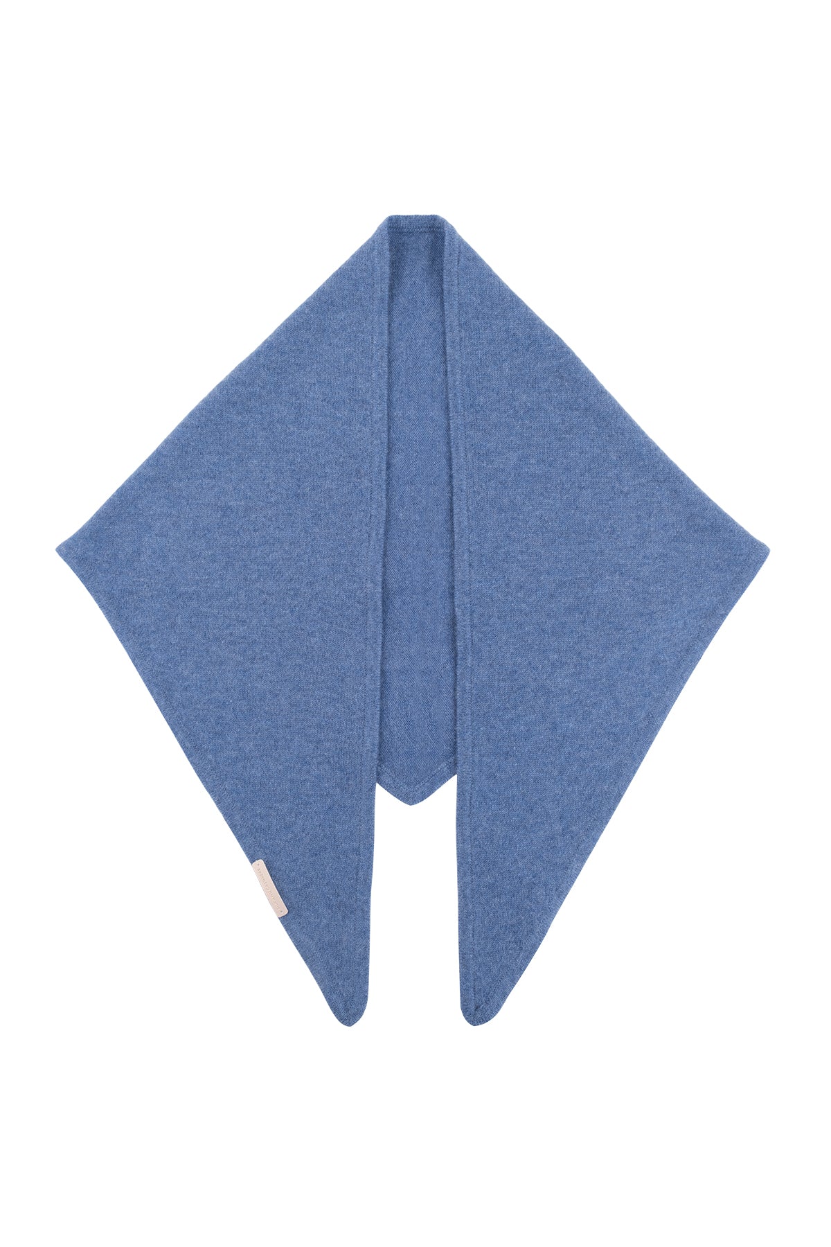 Denim Rose Saf Kaşmir Fular Bandana 115x45x45 cm