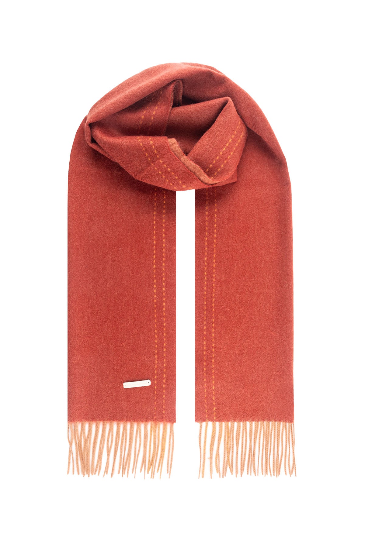 Mercan Patrick Saf Kaşmir Atkı 30x164