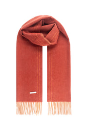 Mercan Patrick Saf Kaşmir Atkı 30x164