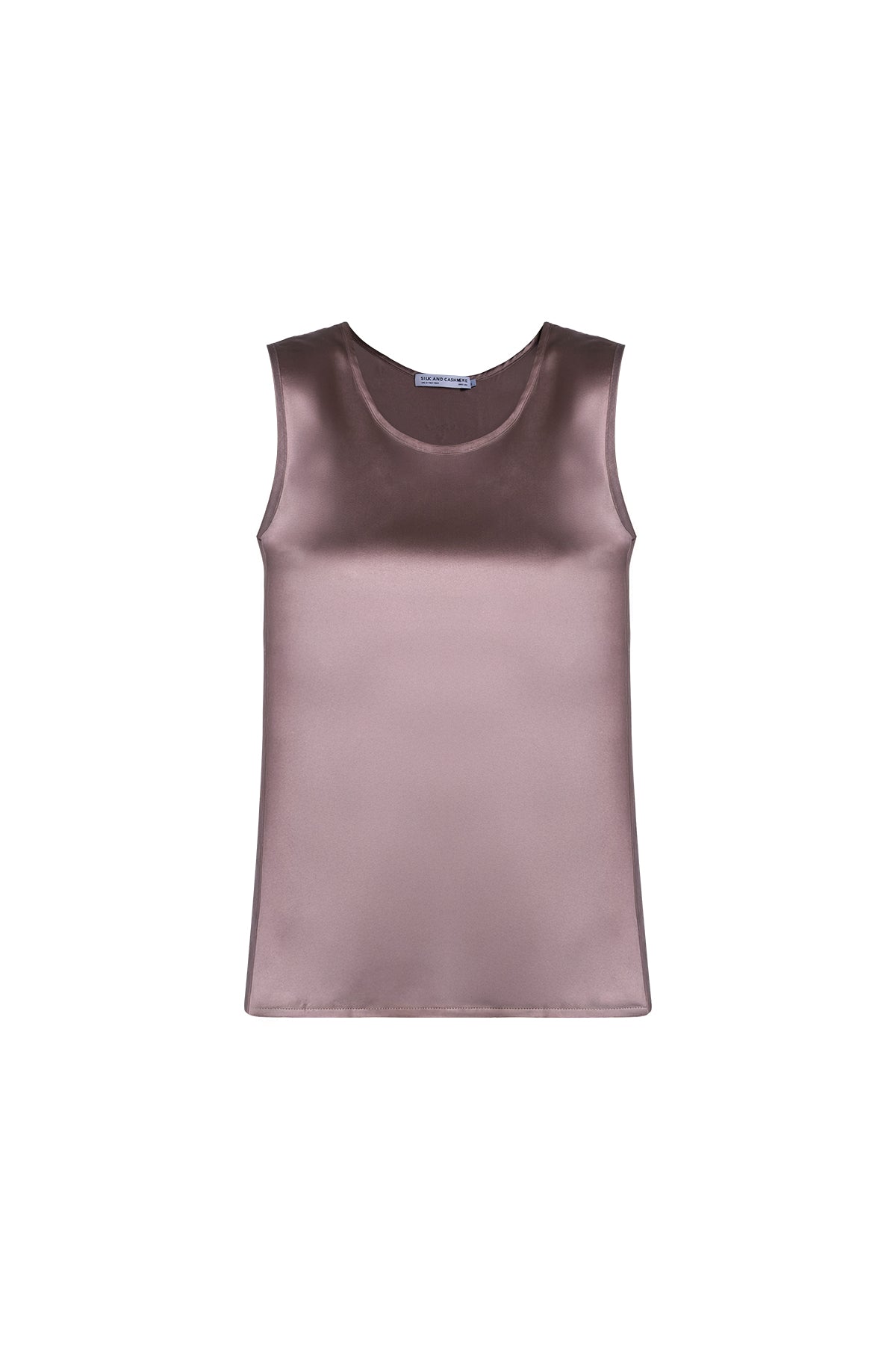 Vizon Toscana İpek Yuvarlak Yaka Bluz