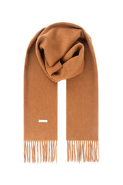 Camel Copenhagen Saf Yün Atkı 40x200 cm