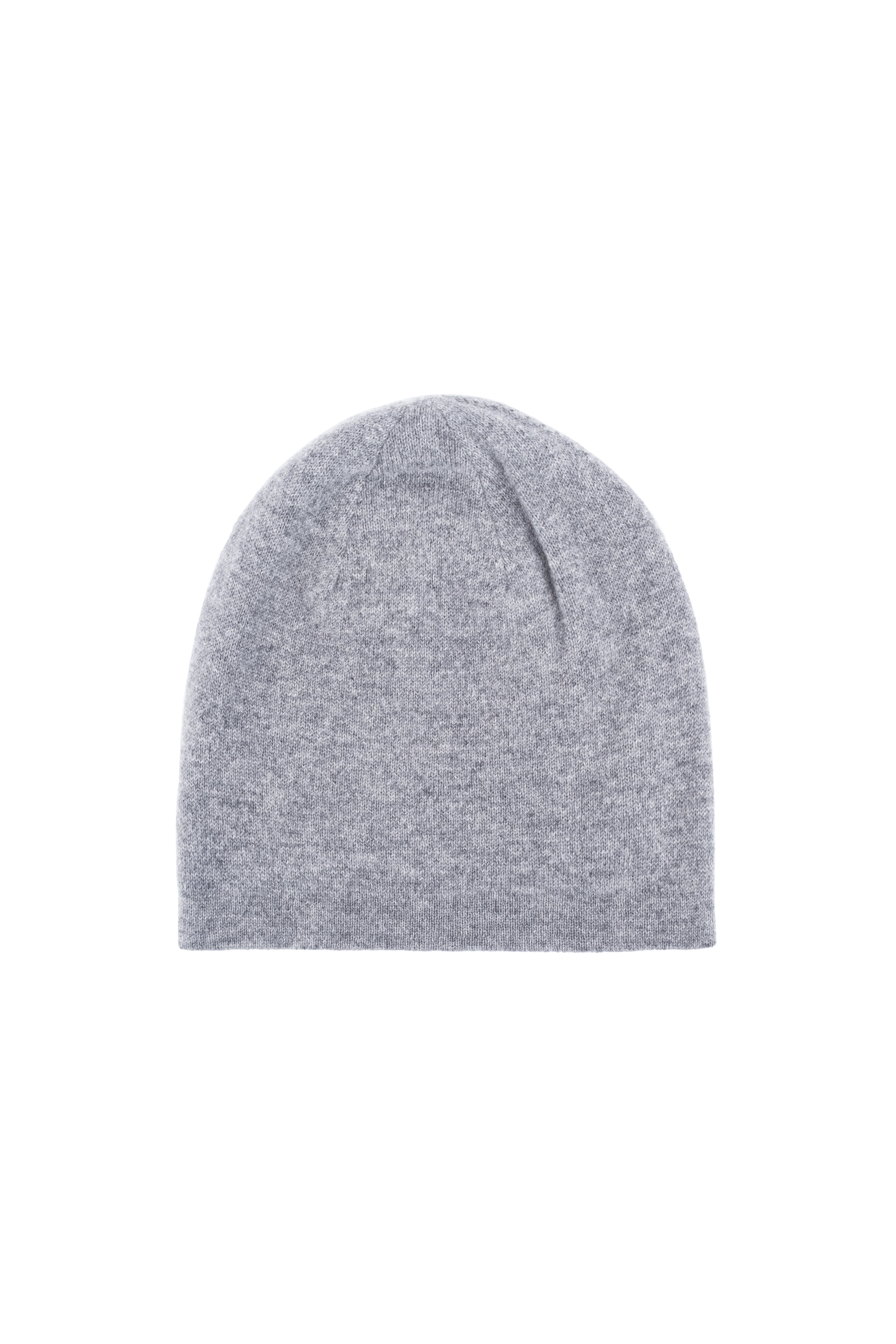 Antrasit Gri Stockholm Saf Kaşmir Çift Taraflı Bere