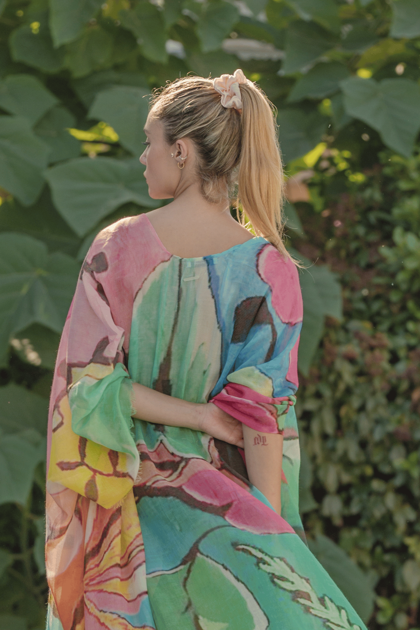 Ekru Anabel Saf İpek Toka