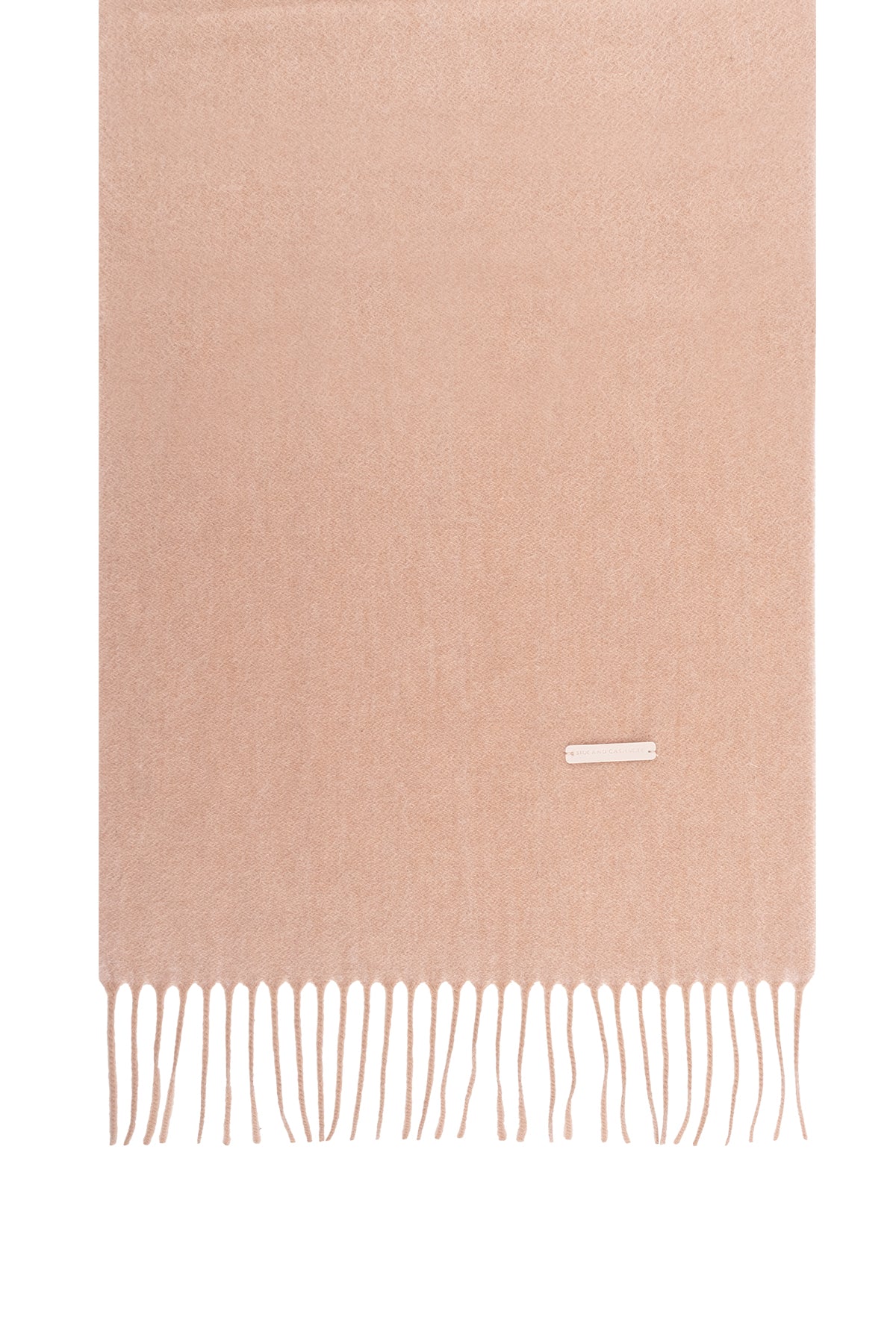 Bej Patrick Saf Kaşmir Çift Renkli Atkı 30x164 cm