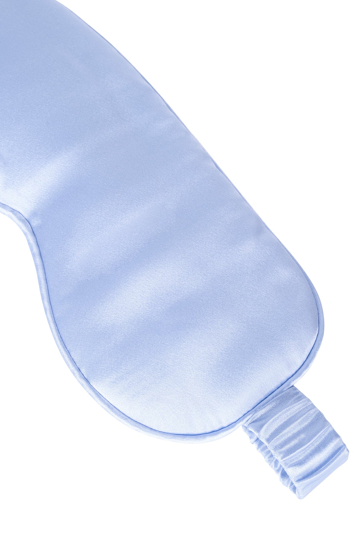 Açık Mavi Anabel Saf İpek Göz Bandı